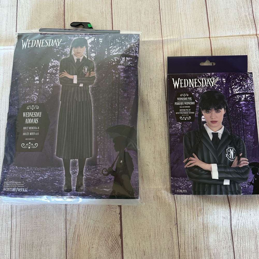 Wednesday Addams Adult costume